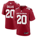 DeeJay Dallas Arizona Cardinals  Team Game Jersey -  Cardinal