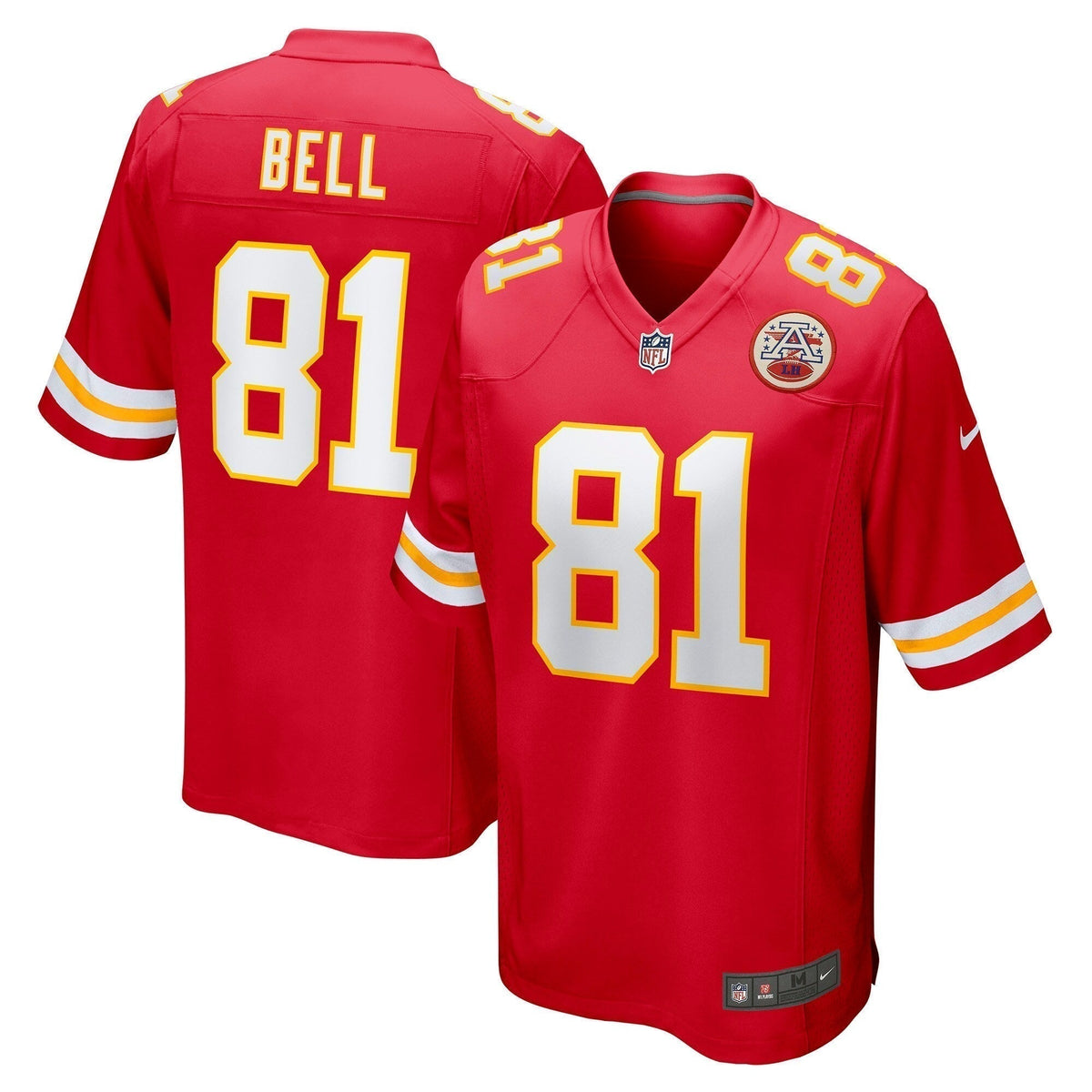 Blake Bell Kansas City Chiefs  Game   Jersey - Red