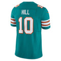 M.Dolphins #10 Tyreek Hill Aqua Vapor F.U.S.E. Limited Jersey