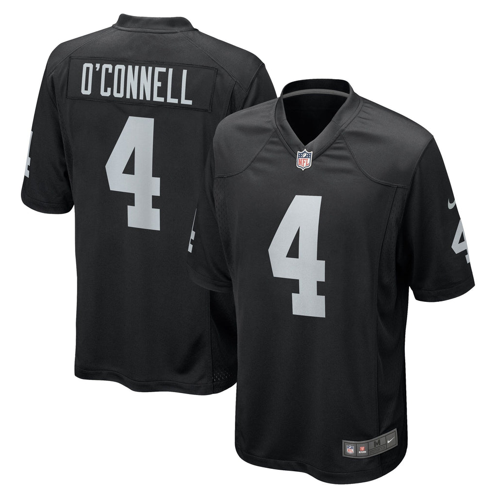 Aidan O'Connell Las Vegas Raiders   Game Jersey -  Black
