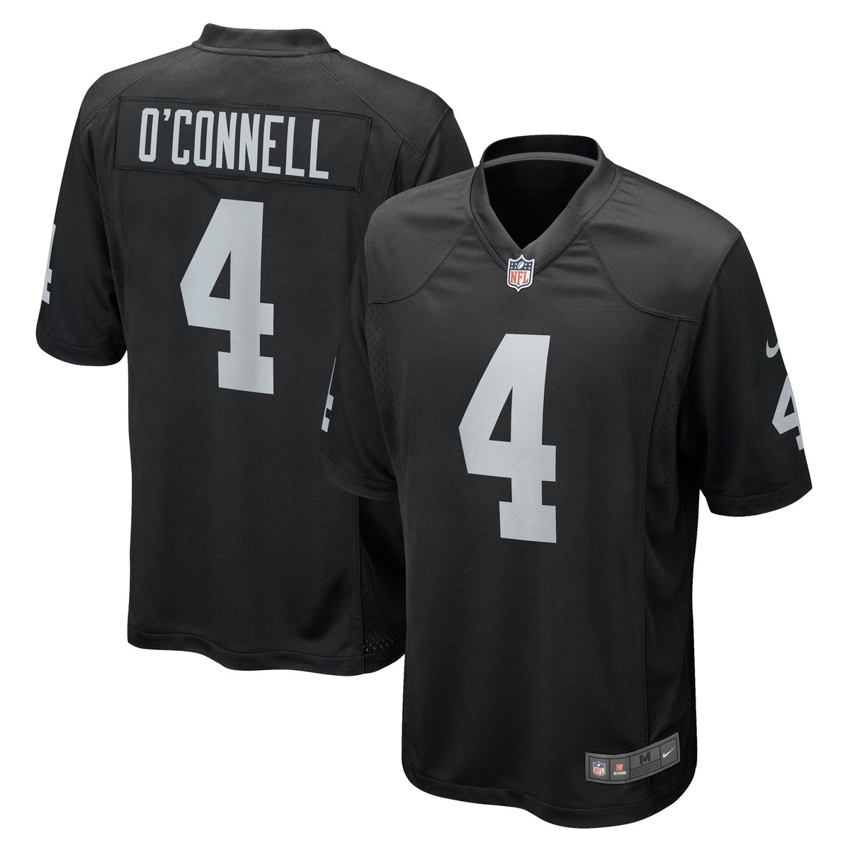 Aidan O'Connell Las Vegas Raiders   Game Jersey -  Black