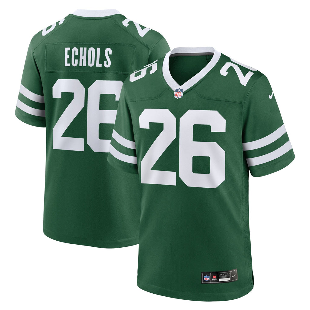 Brandin Echols New York Jets  Team Game Jersey - Legacy Green