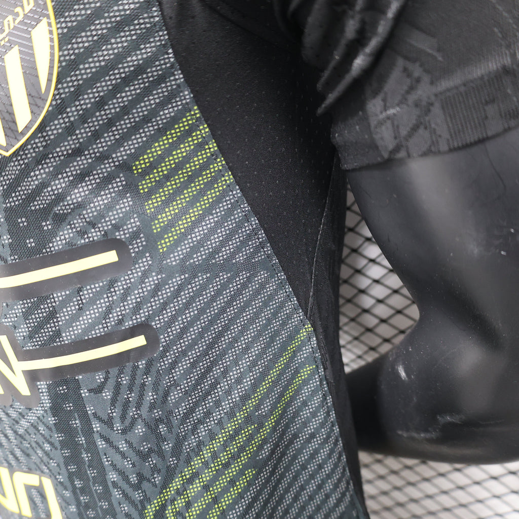 2026 Jeddah Second Away Black Advertisement Version Player Jersey