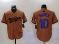 Men's Los Angeles Dodgers Justin Turner Brown Replica Player Jersey