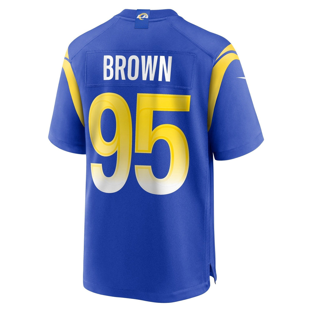 Bobby Brown III Los Angeles Rams  Team Game Jersey -  Royal