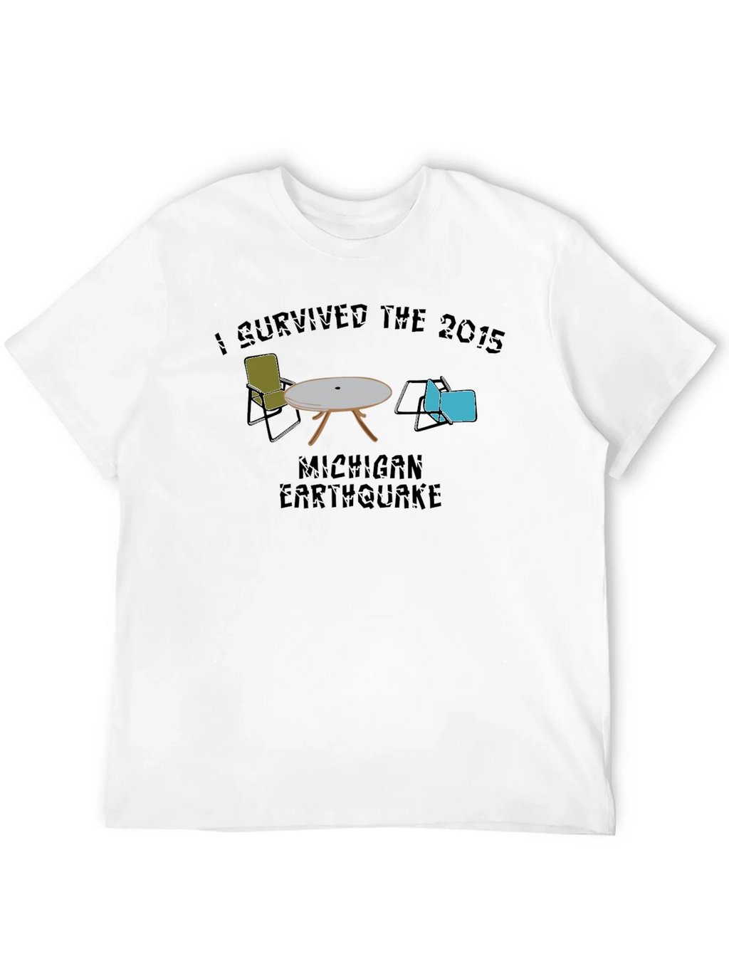 I Survived Michigan Earthquake T-Shirt