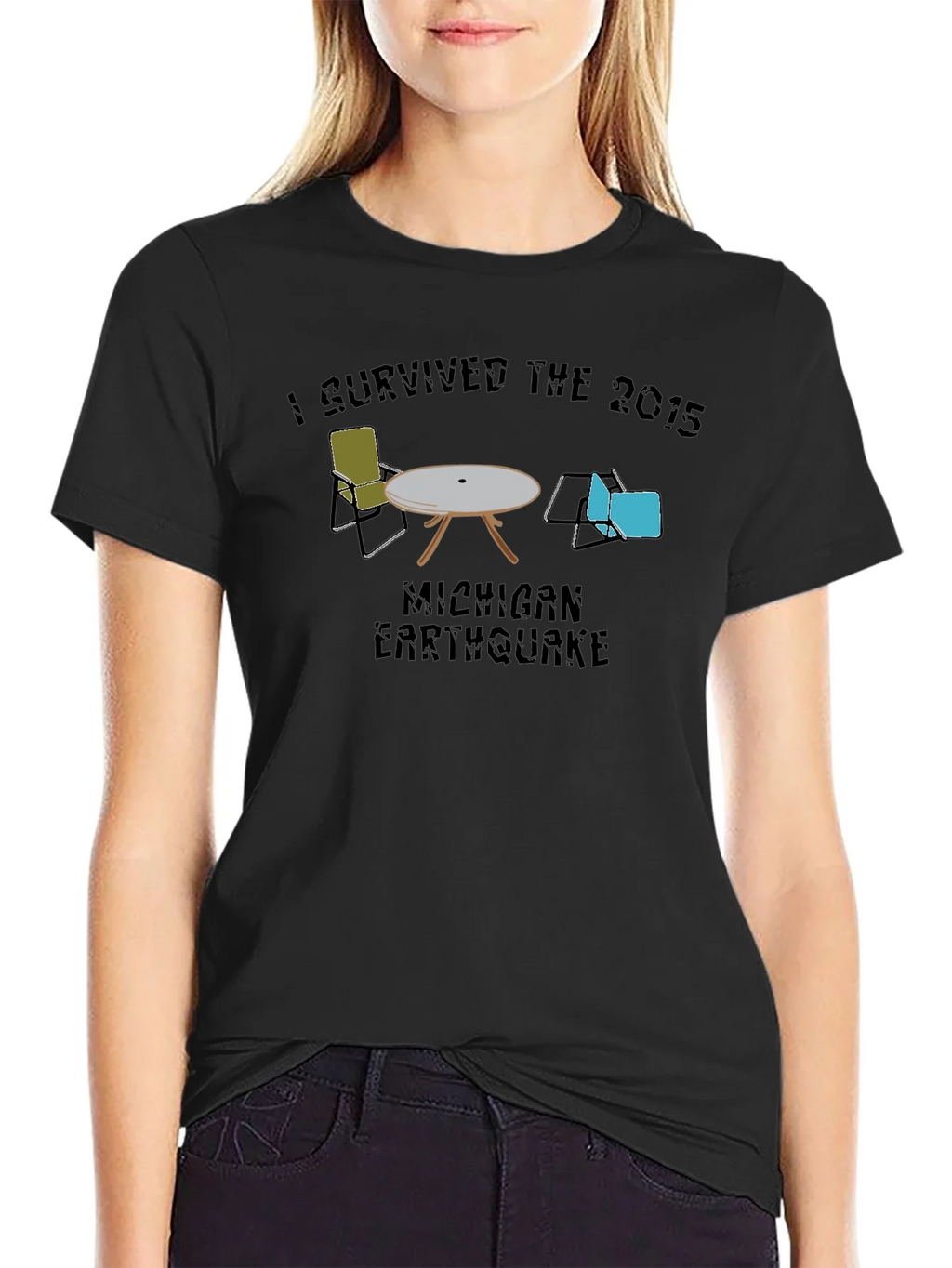 I Survived Michigan Earthquake T-Shirt
