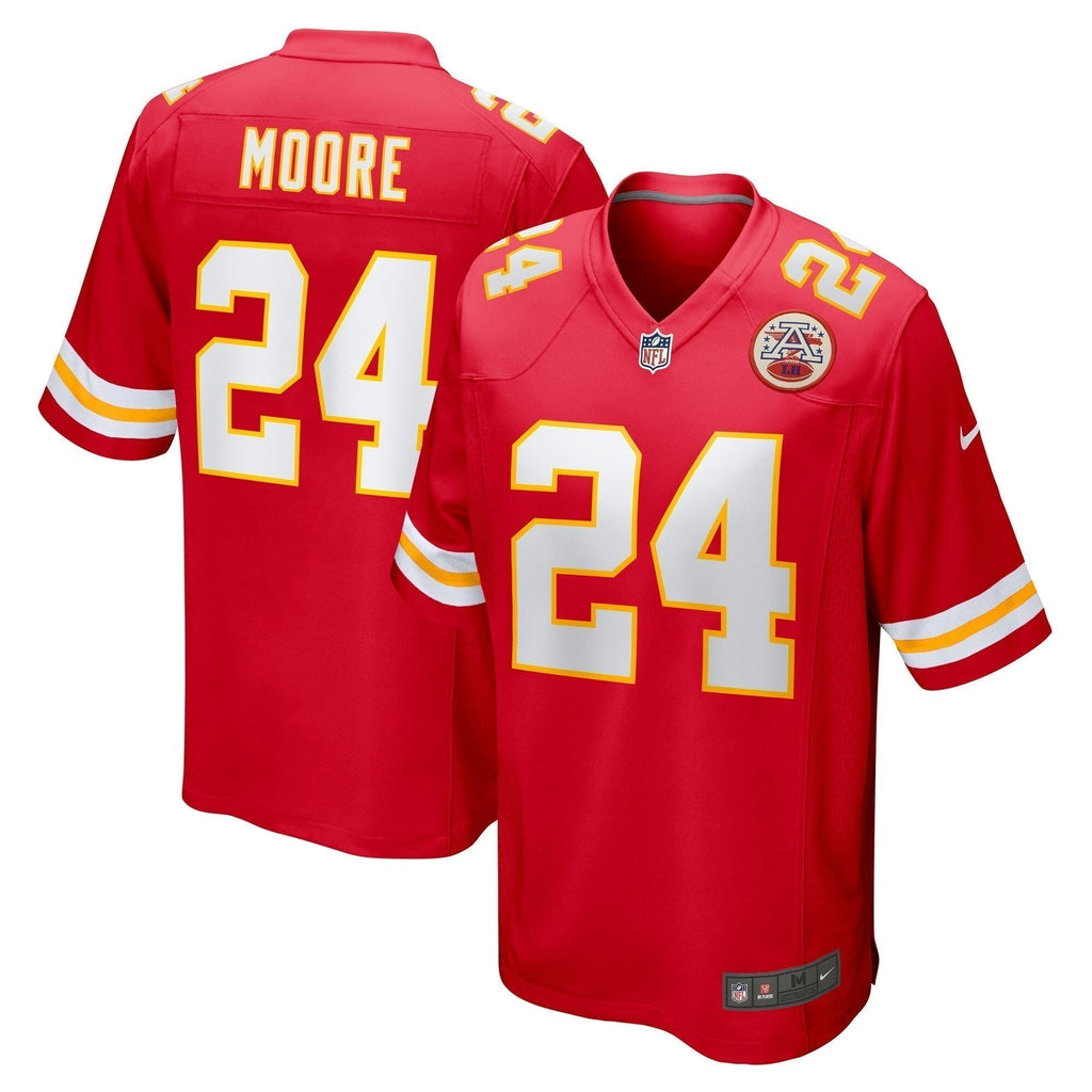 Skyy Moore Kansas City Chiefs  Game   Jersey - Red