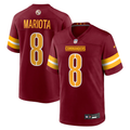 Men's  Marcus Mariota Burgundy Washington Commanders Team Game Jersey