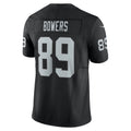 LV.Raiders #89 Brock Bowers Black Team Vapor F.U.S.E. Limited Jersey