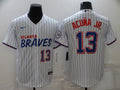 Men's Atlanta Braves Ronald Acuna Jr. White Stitched Jersey City Edition