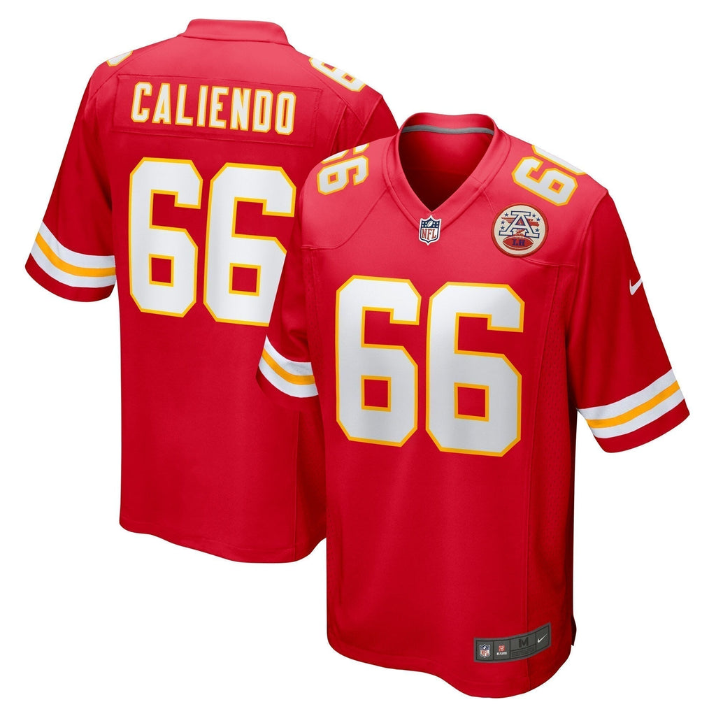 Mike Caliendo Kansas City Chiefs  Game   Jersey - Red