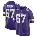 Ed Ingram Minnesota Vikings  Game   Jersey - Purple