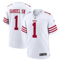 Deebo Samuel Sr San Francisco 49ers  Game   Jersey - White
