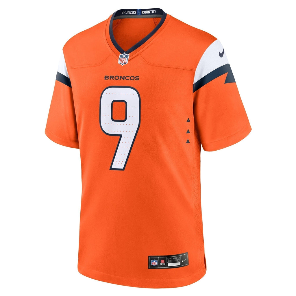 Riley Dixon Denver Broncos  Team Game Jersey -  Orange