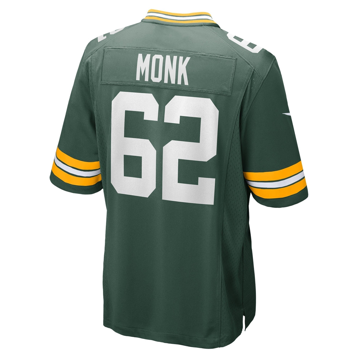 Jacob Monk Green Bay Packers   Game Jersey -  Green
