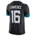 J.Jaguars #16 Trevor Lawrence Black Alternate Vapor Limited Jersey