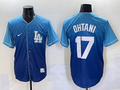 Men's Los Angeles Dodgers Shohei Ohtani Blue Team Player Jersey