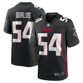 Brandon Dorlus Atlanta Falcons  Team Game Jersey -  Black
