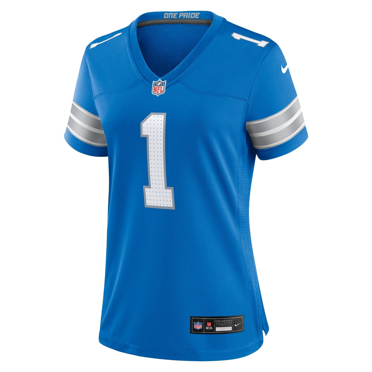 Number 1 Mom Detroit Lions  Game Jersey - Blue