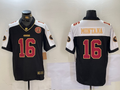 Men's San Francisco 49ers Joe Montana Black Retired Team Player Game Jersey