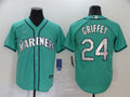 Men's Seattle Mariners Ken Griffey Jr. Green Replica Baseball Jersey