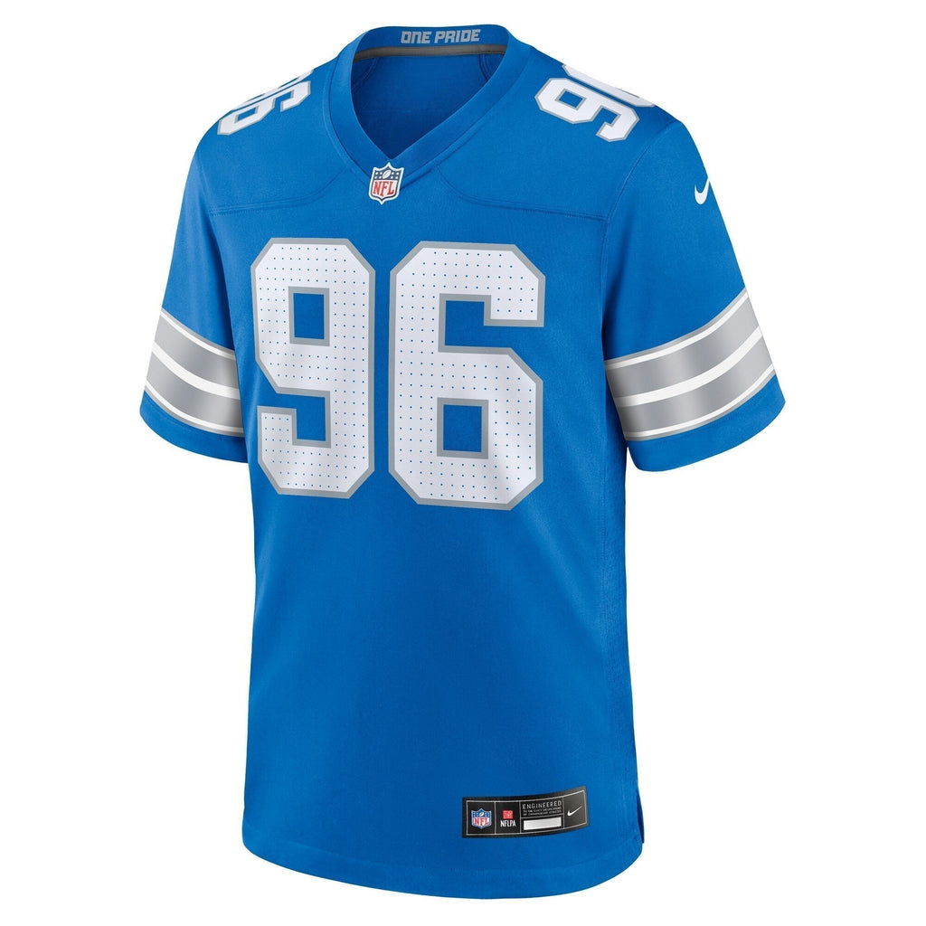 Kyle Peko Detroit Lions  Game Jersey -  Blue