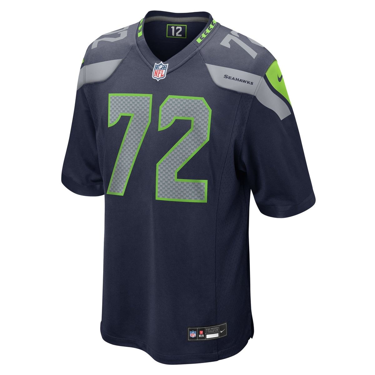 Abraham Lucas Seattle Seahawks   Game Jersey -  College Navy