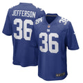 Tony Jefferson New York Giants  Game   Jersey - Royal