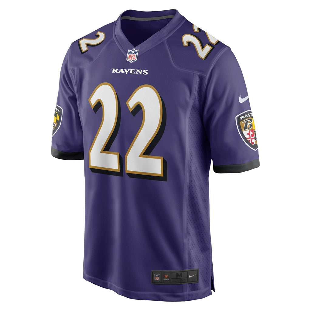 Damarion Williams Baltimore Ravens    Game Jersey - Purple