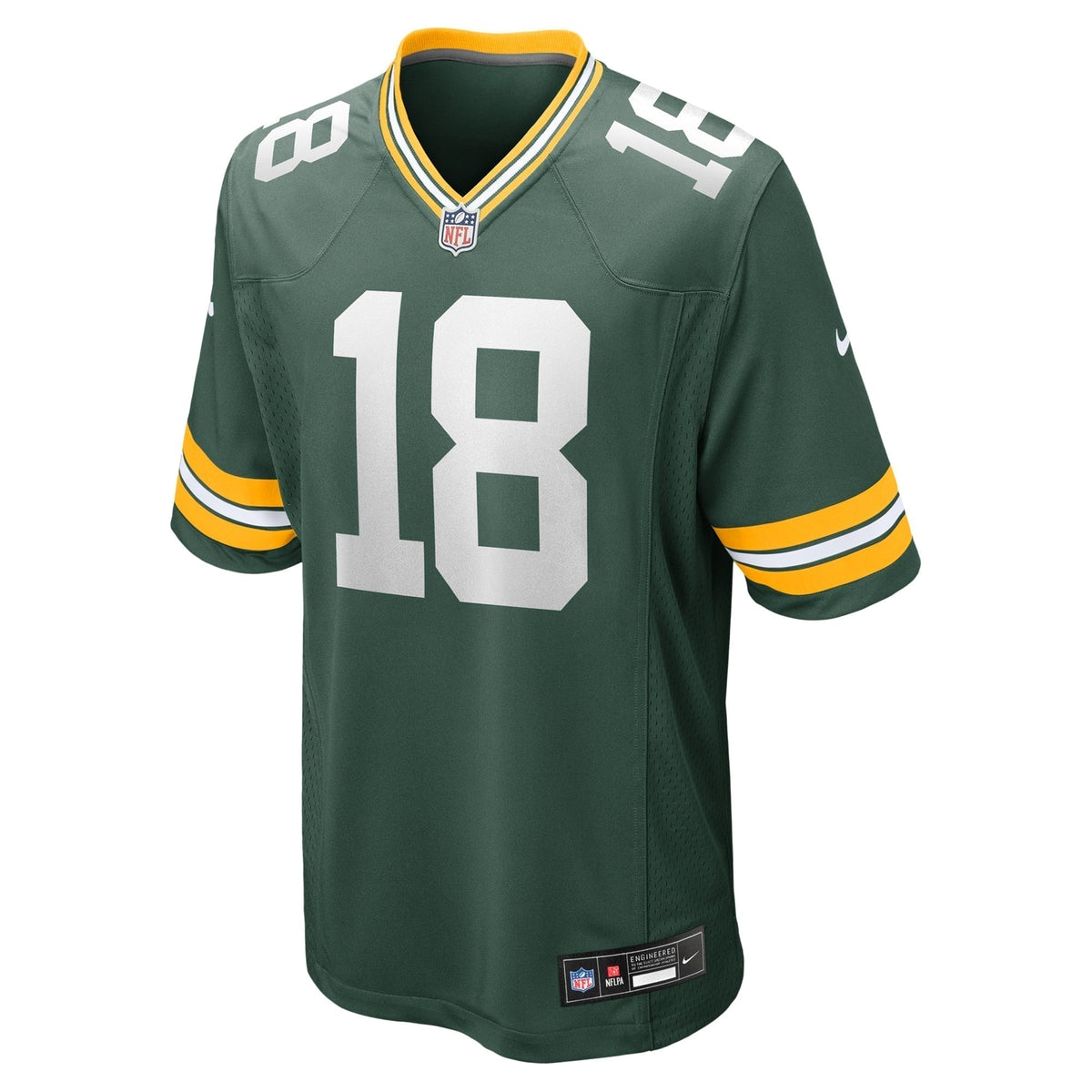 Malik Heath Green Bay Packers   Game Jersey -  Green