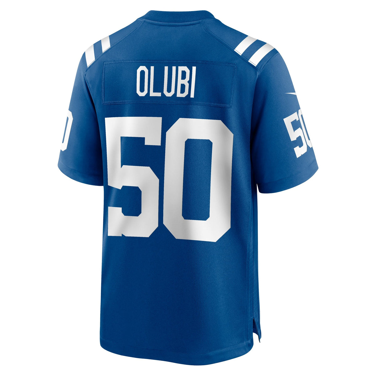Segun Olubi Indianapolis Colts  Game   Jersey - Royal
