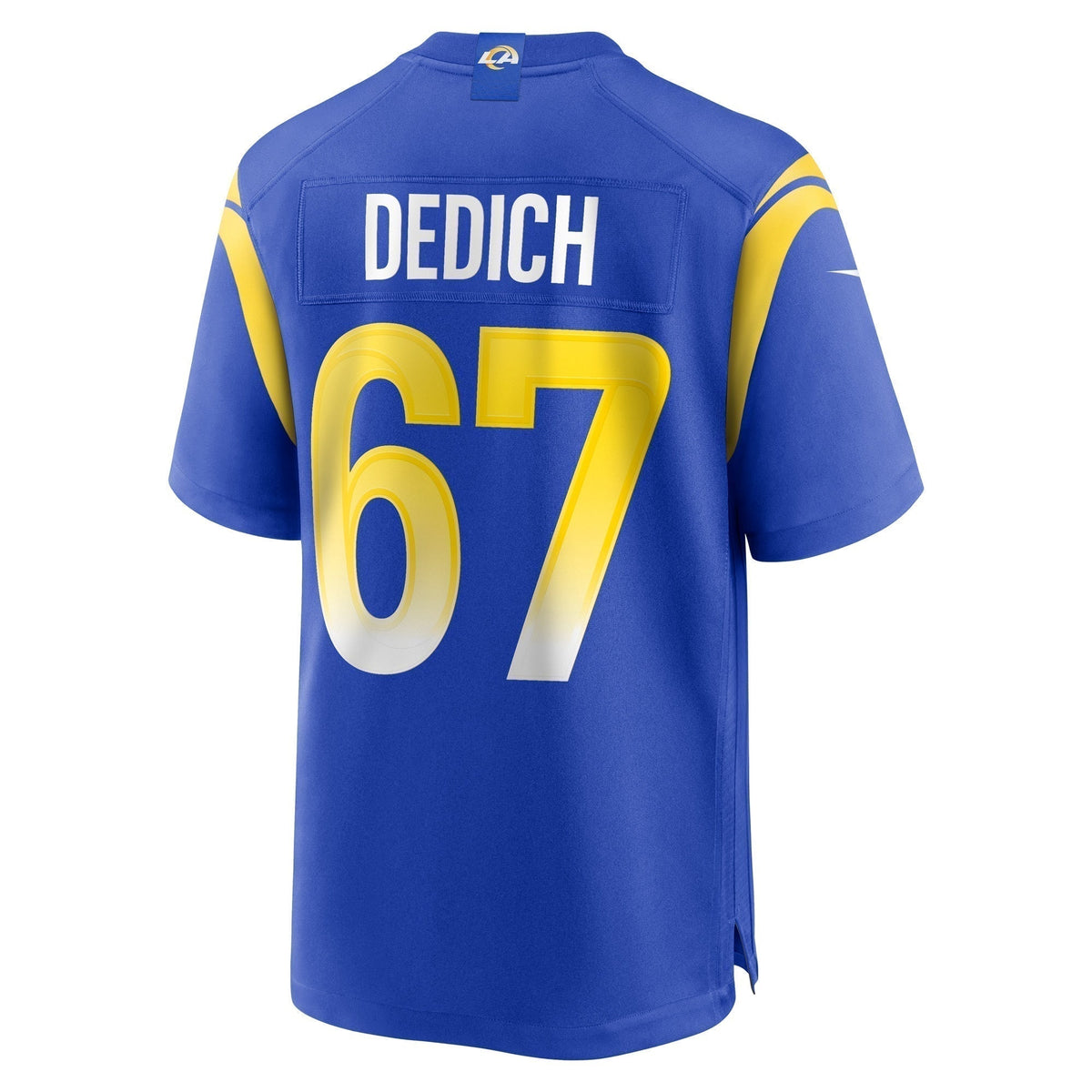 Justin Dedich Los Angeles Rams  Game Jersey -  Royal