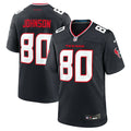 Men's  Andre Johnson Navy Houston Texans Team Retired Player Game Jersey