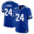 Select Marshawn Lynch Royal Blue Stitched Jersey Vapor