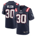 Mack Wilson New England Patriots  Game Jersey - Navy