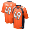Alex Singleton Denver Broncos  Game   Jersey - Orange