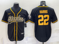 Men's Pittsburgh Steelers Najee Harris Black Vapor F.U.S.E. Limited Jersey