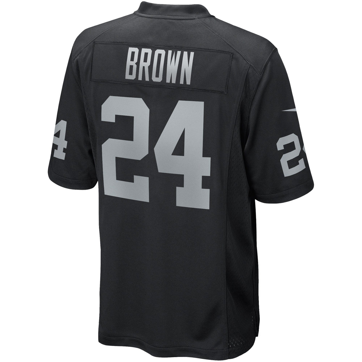 Willie Brown Las Vegas Raiders  Game Retired   Jersey - Black