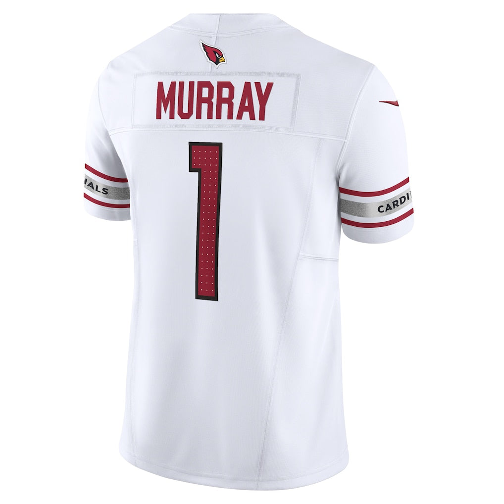 A.Whites #1 Kyler Murray White Vapor F.U.S.E. Limited Jersey
