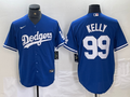 Men's Los Angeles Dodgers Joe Kelly #99 Blue Replica Game Jersey1