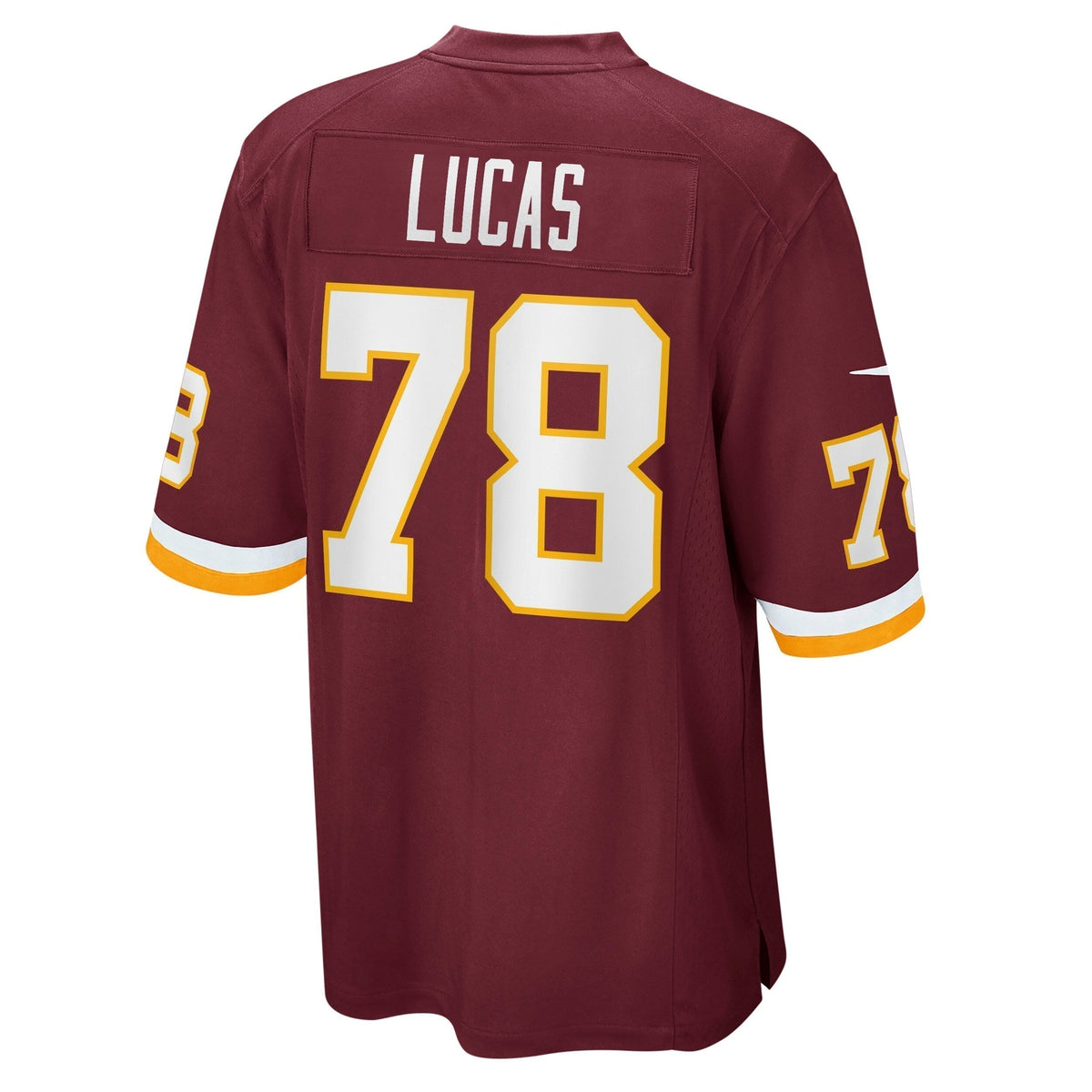 Cornelius Lucas Washington Football Team  Game   Jersey - Burgundy