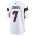 H.Texans #7 C.J. Stroud White Game Jersey