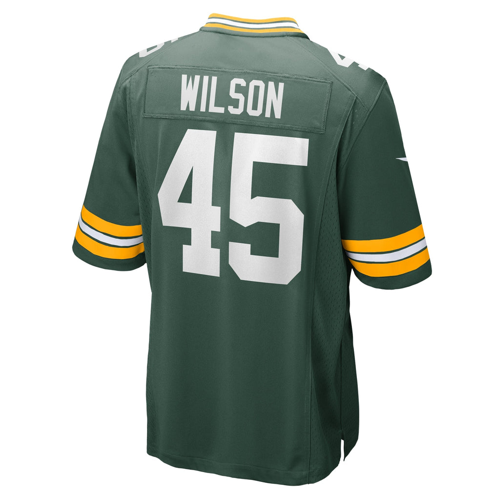 Eric Wilson Green Bay Packers  Home Game   Jersey - Green