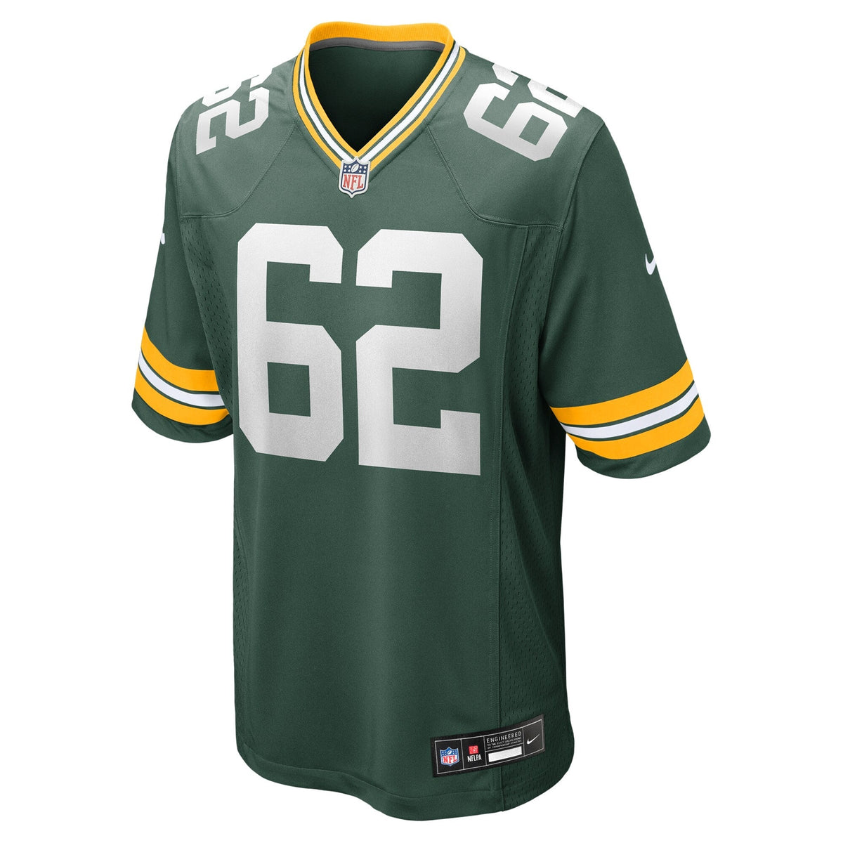 Jacob Monk Green Bay Packers   Game Jersey -  Green