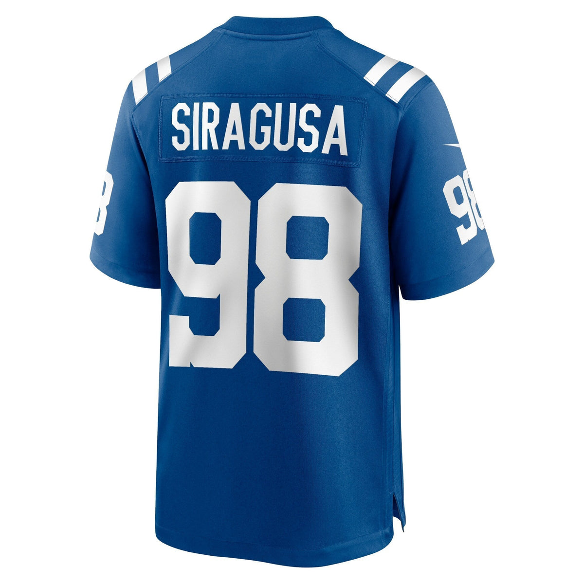 Tony Siragusa Indianapolis Colts  Game Retired   Jersey - Royal