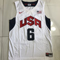 Dream Team James 6 White MN