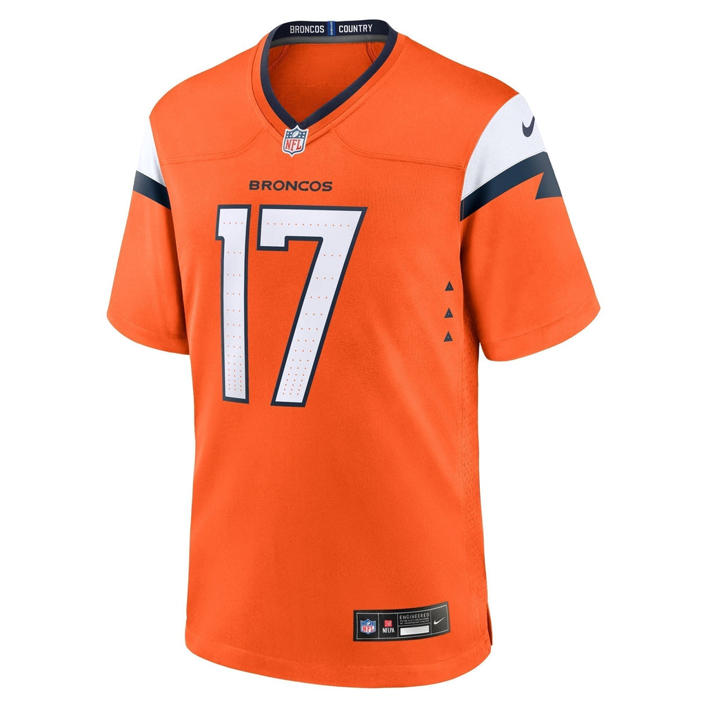 Devaughn Vele Denver Broncos  Team Game Jersey -  Orange