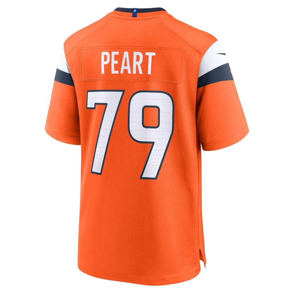 Matt Peart Denver Broncos  Team Game Jersey -  Orange