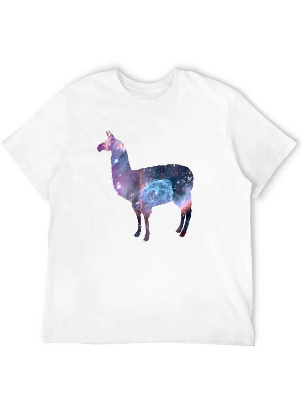 Galaxy Llama Tee - Cosmic Style!